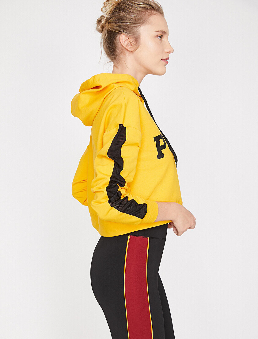 Yazılı Baskılı Sweatshirt