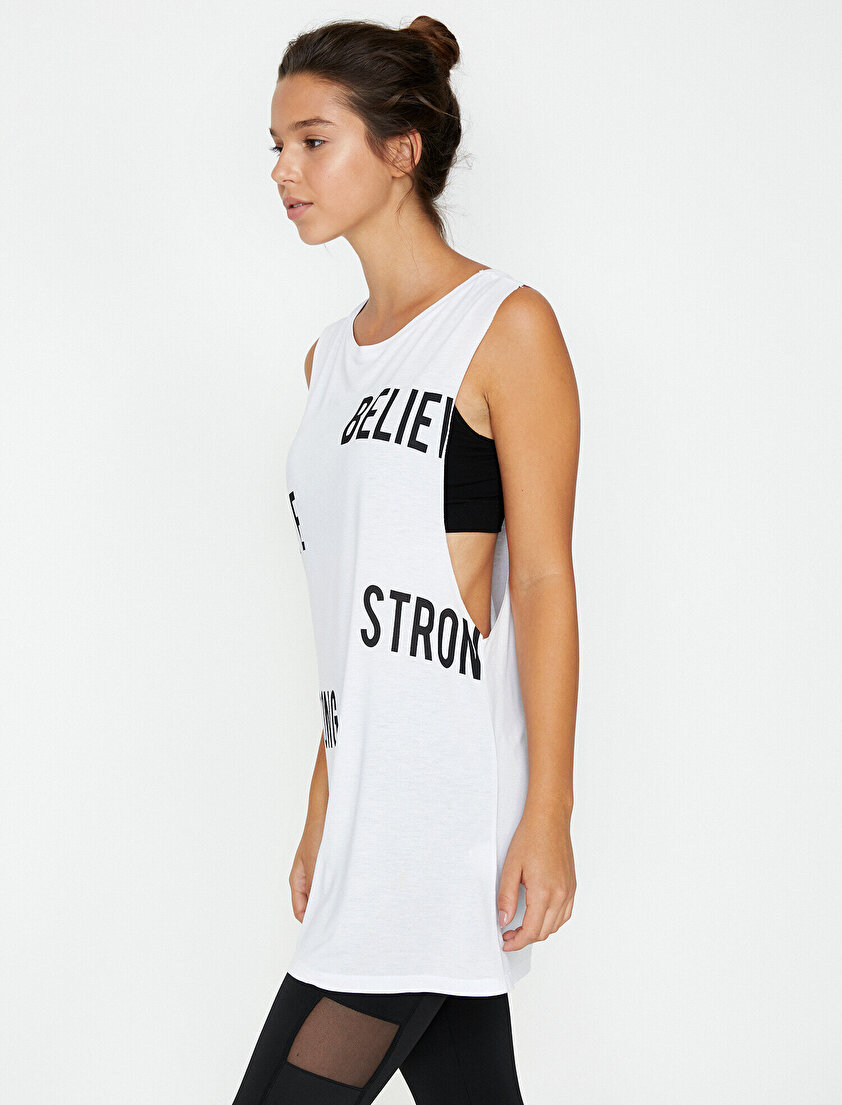 Yazılı Baskılı Atlet