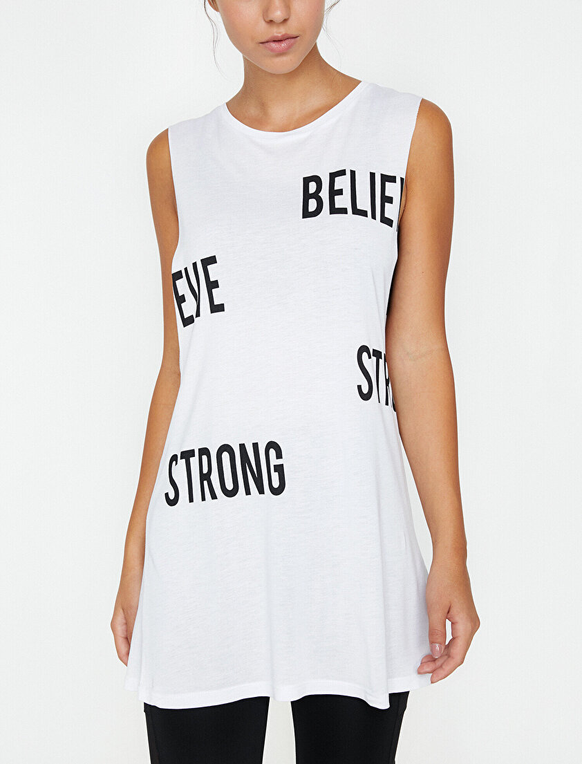 Yazılı Baskılı Atlet