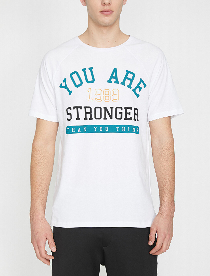 Yazılı Baskılı T-Shirt