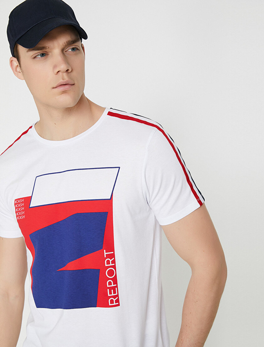 Yazılı Baskılı T-Shirt