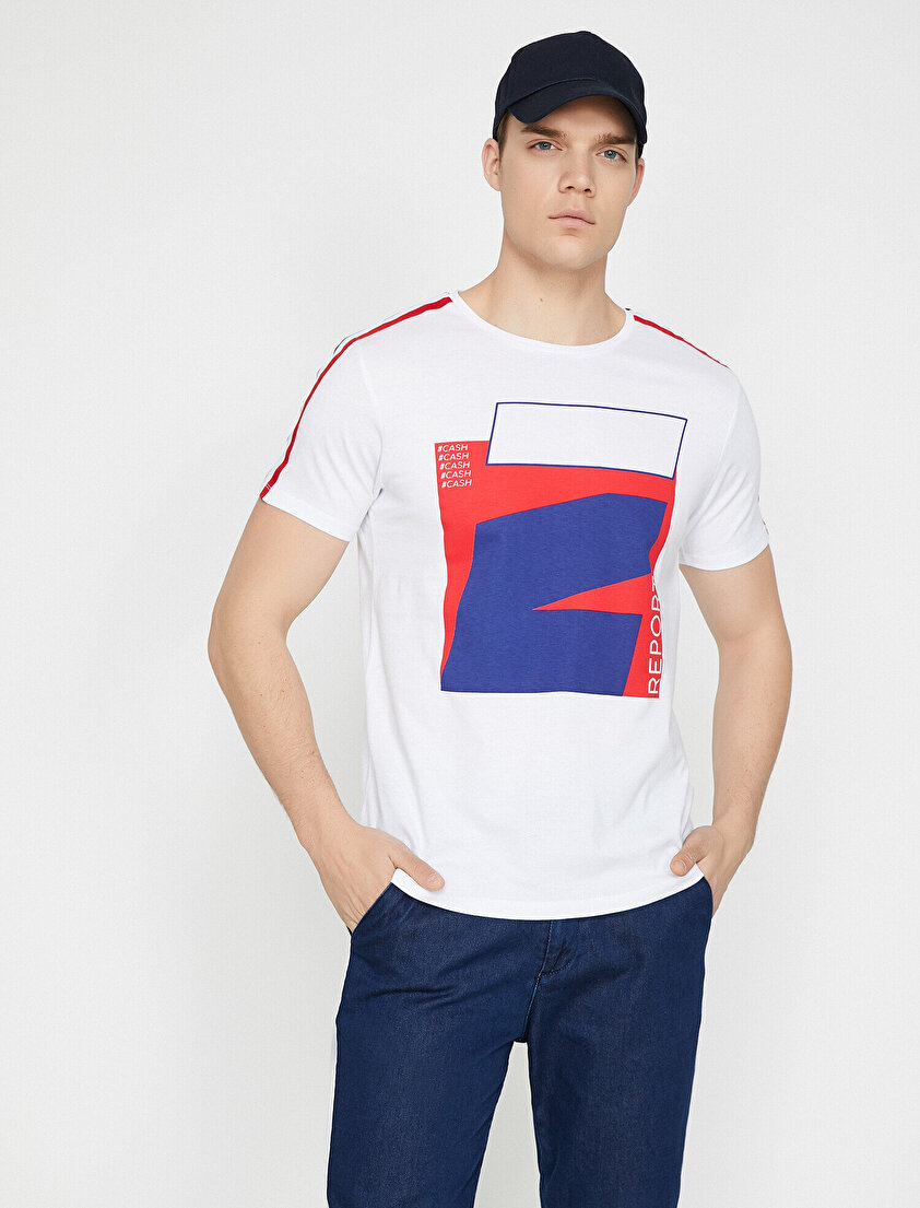 Yazılı Baskılı T-Shirt