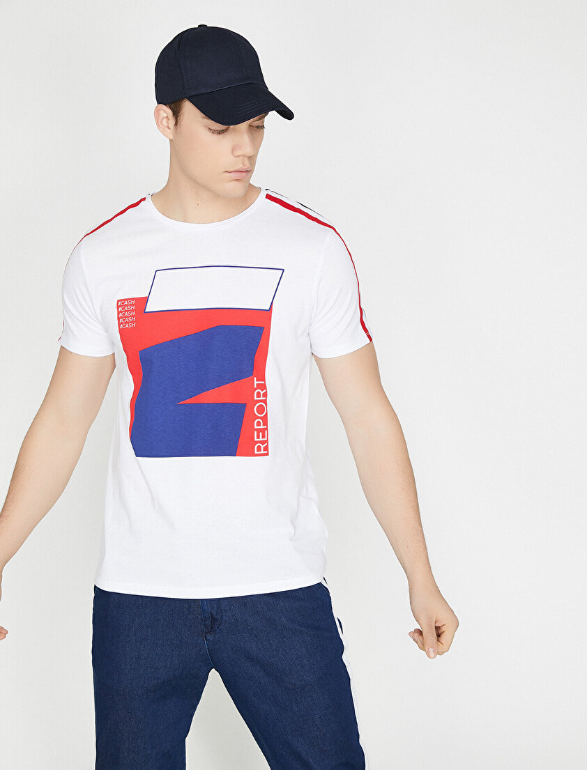 Yazılı Baskılı T-Shirt