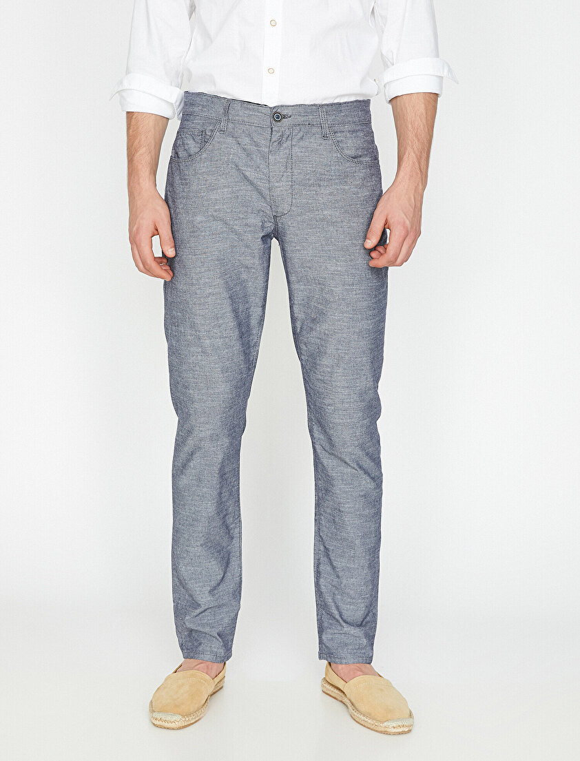 Cep Detaylı Pantolon