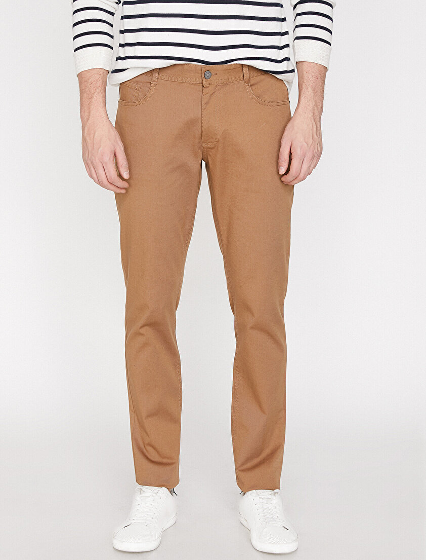 Cep Detaylı Pantolon