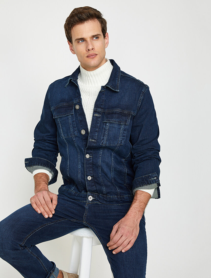 Erkek Jean Ceket Modelleri Ve Fiyatları Koton Jean Ceket