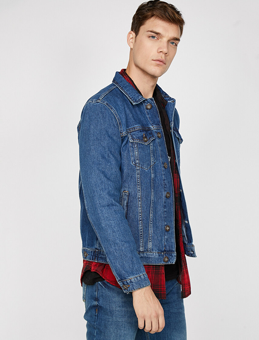 Erkek Jean Ceket Modelleri Ve Fiyatları Koton Jean Ceket