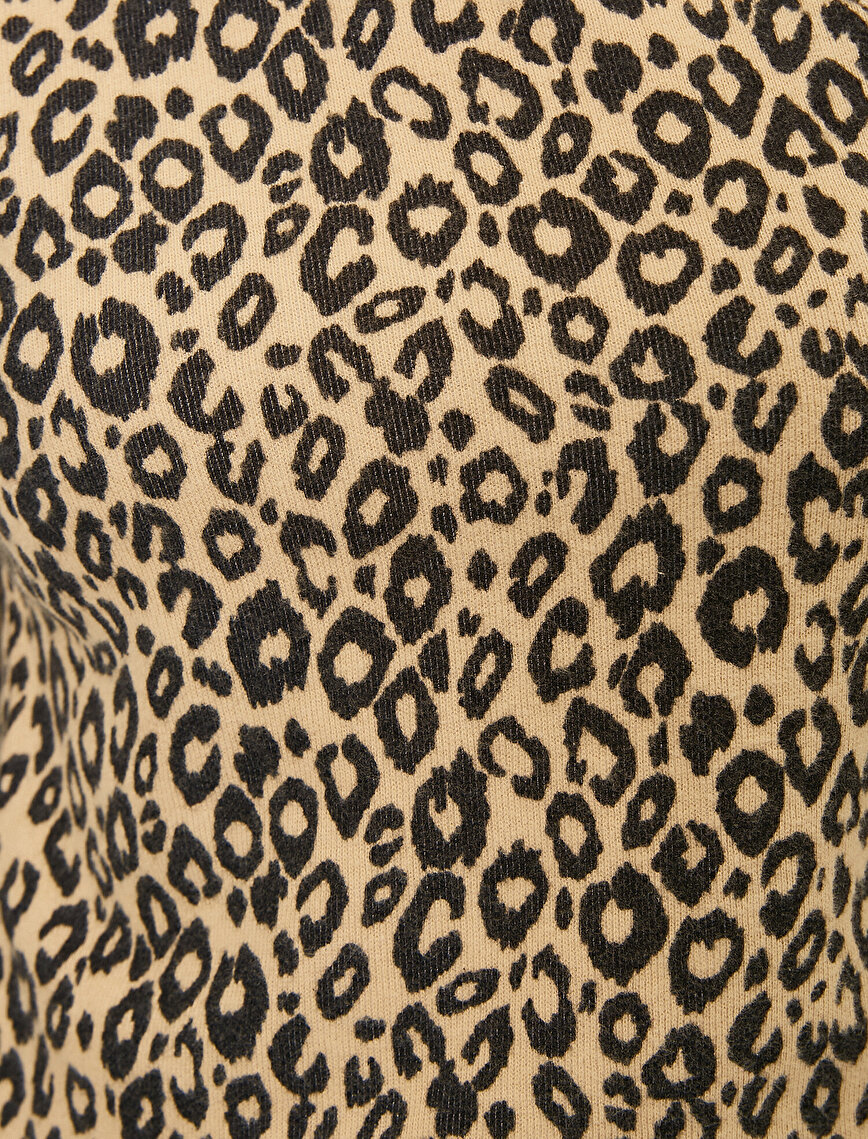 Leopard Patterned T-Shirt