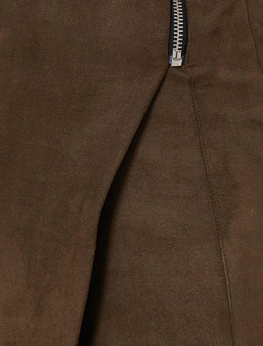 Zipper Detailed Shorts