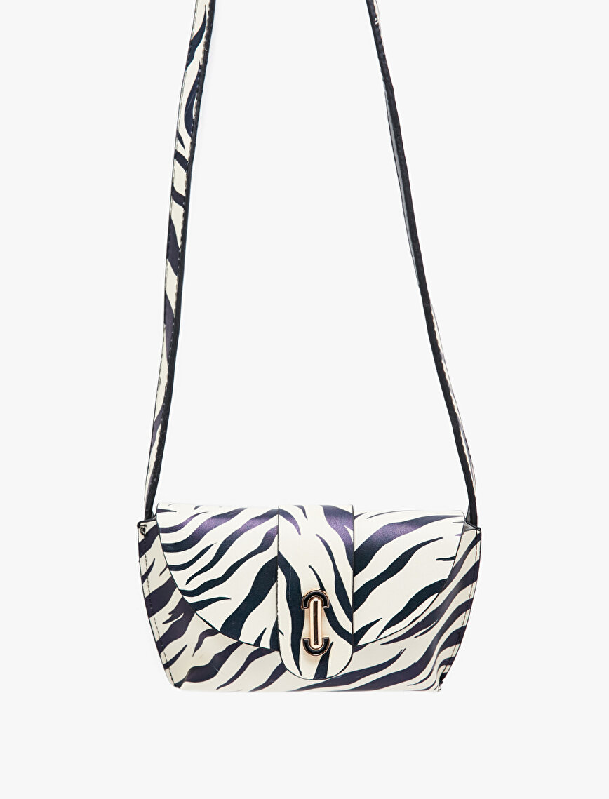Zebra Desenli Çanta
