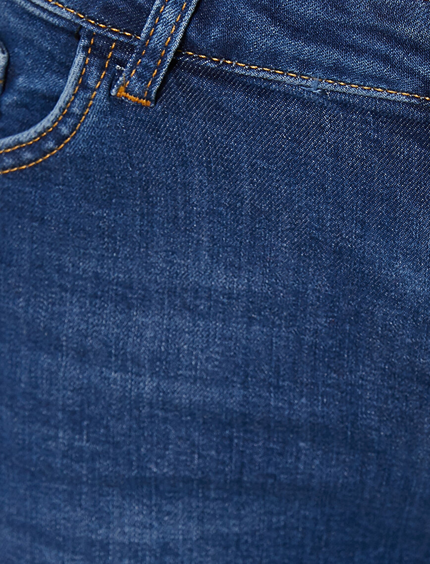Push Up Jean - Normal Bel Toparlayıcı Dar Kesim Dar Paça Pantolon