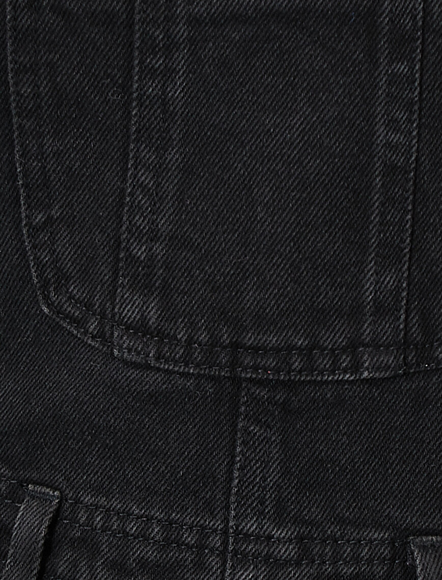 Pocket Detailed Jean Dress