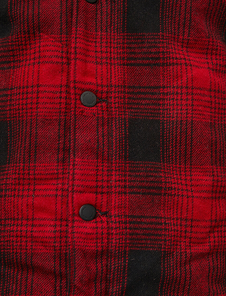 Button Detailed Coat