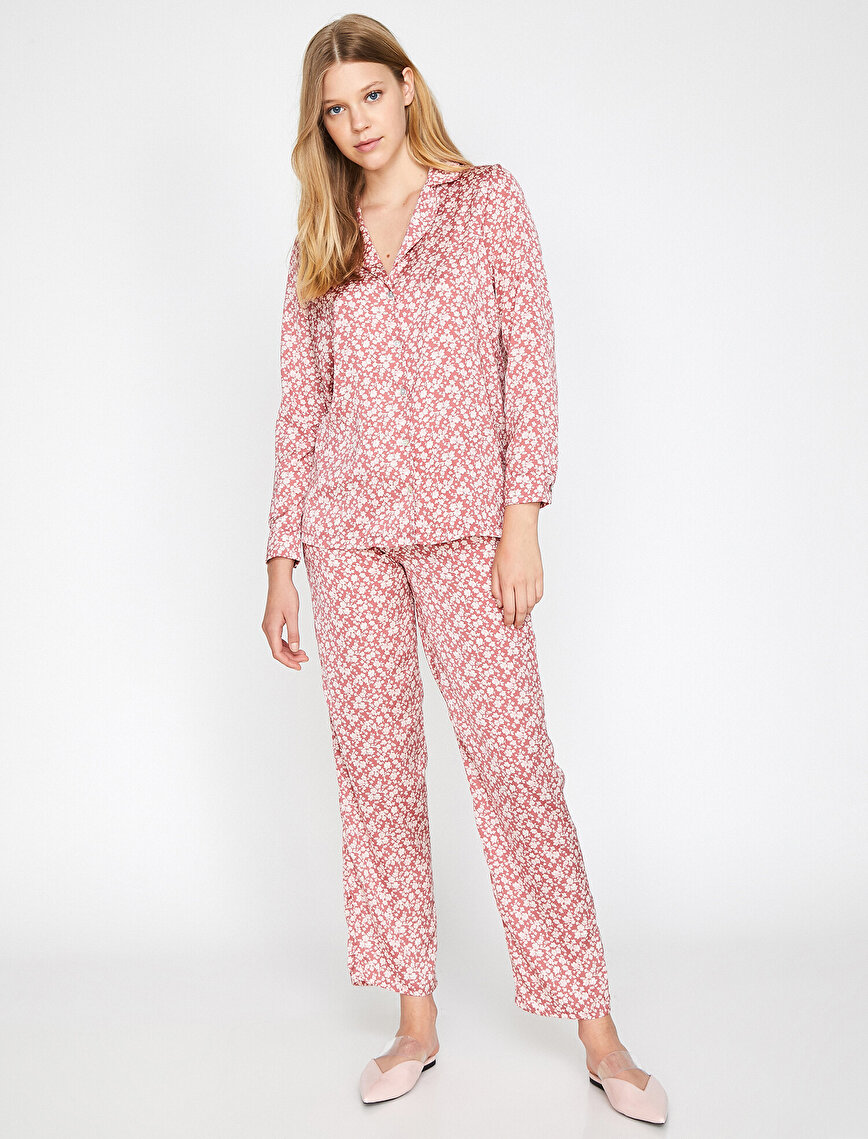 Floral Pyjama Top