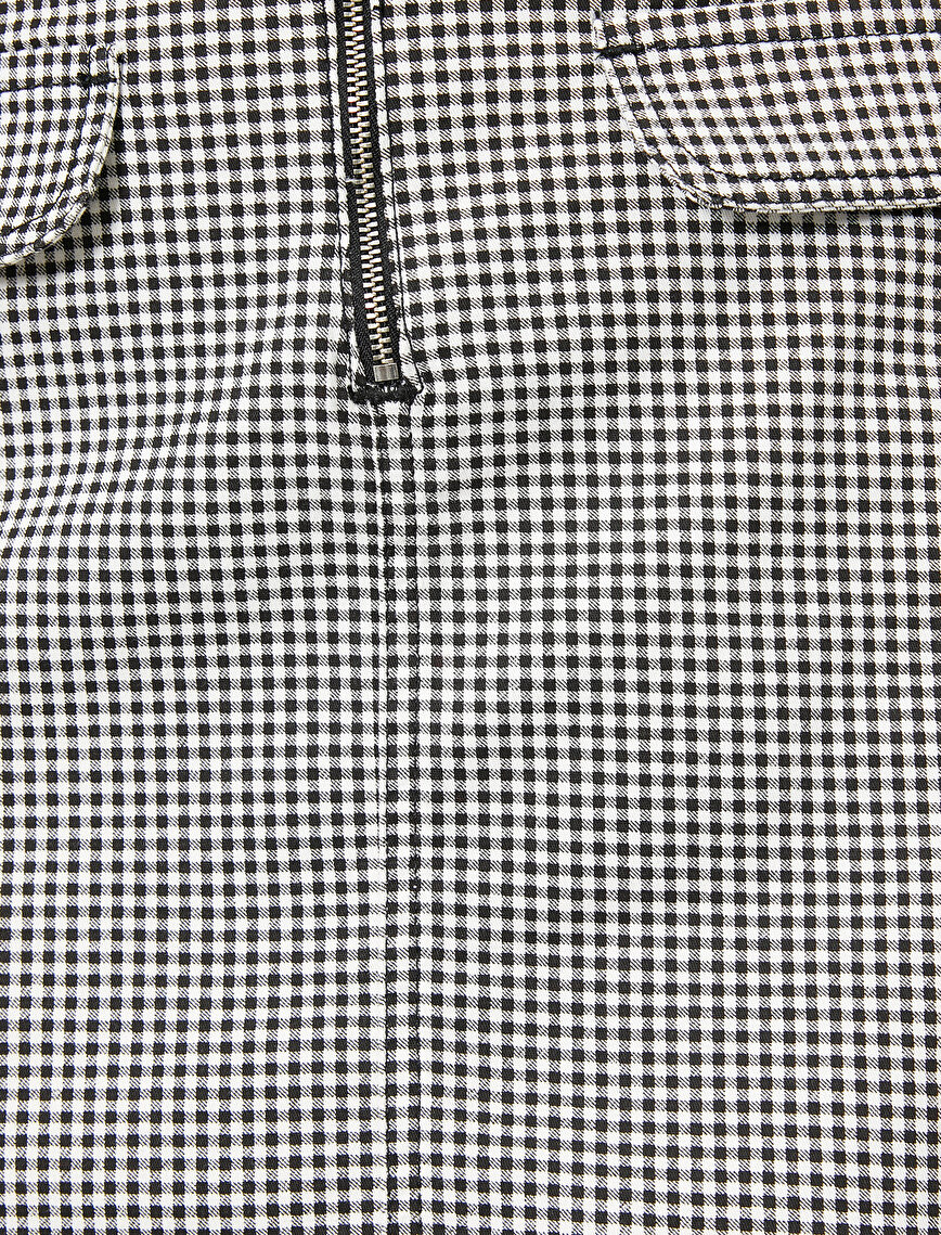 Zipper Detailed Skirt