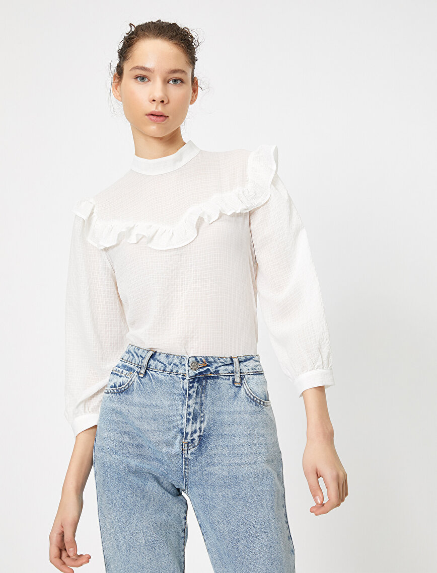 Frill Detailed Blouse