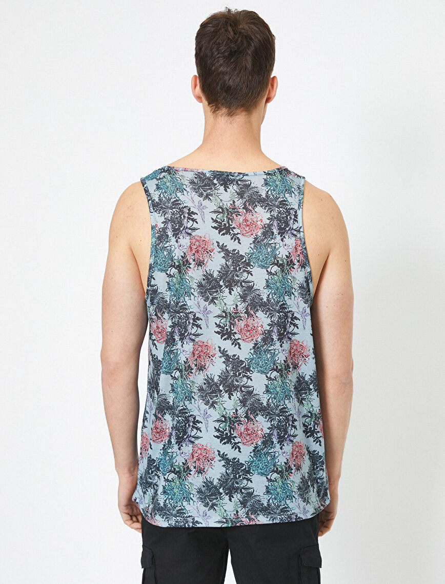 Patterned Tank Top