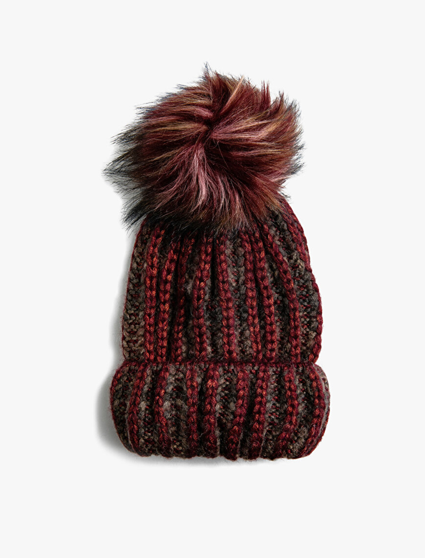 Pompom Knitted Hat