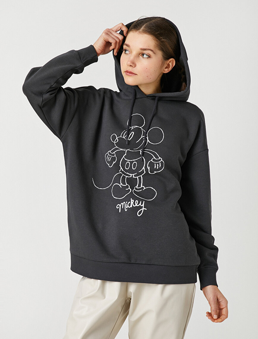 Disney Licensed Cotton Hooded Sweatshirt