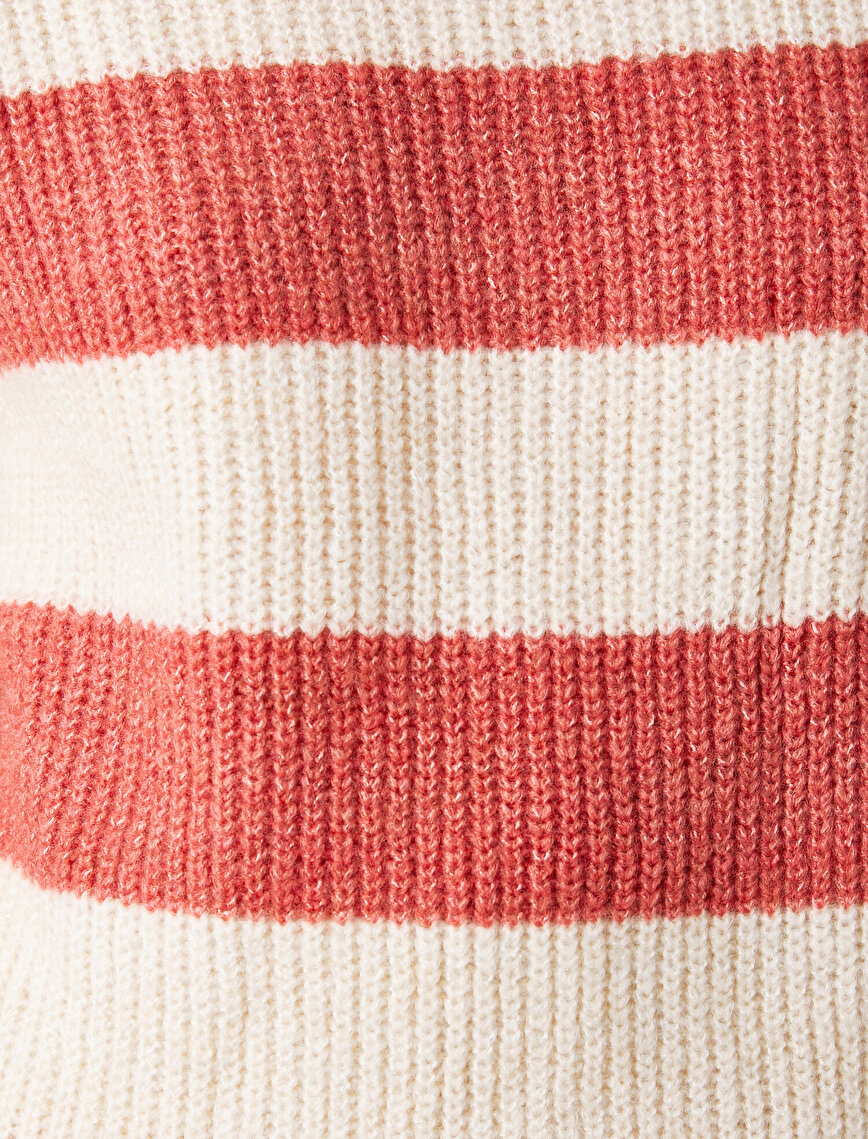 Crew Neck Striped Sweater