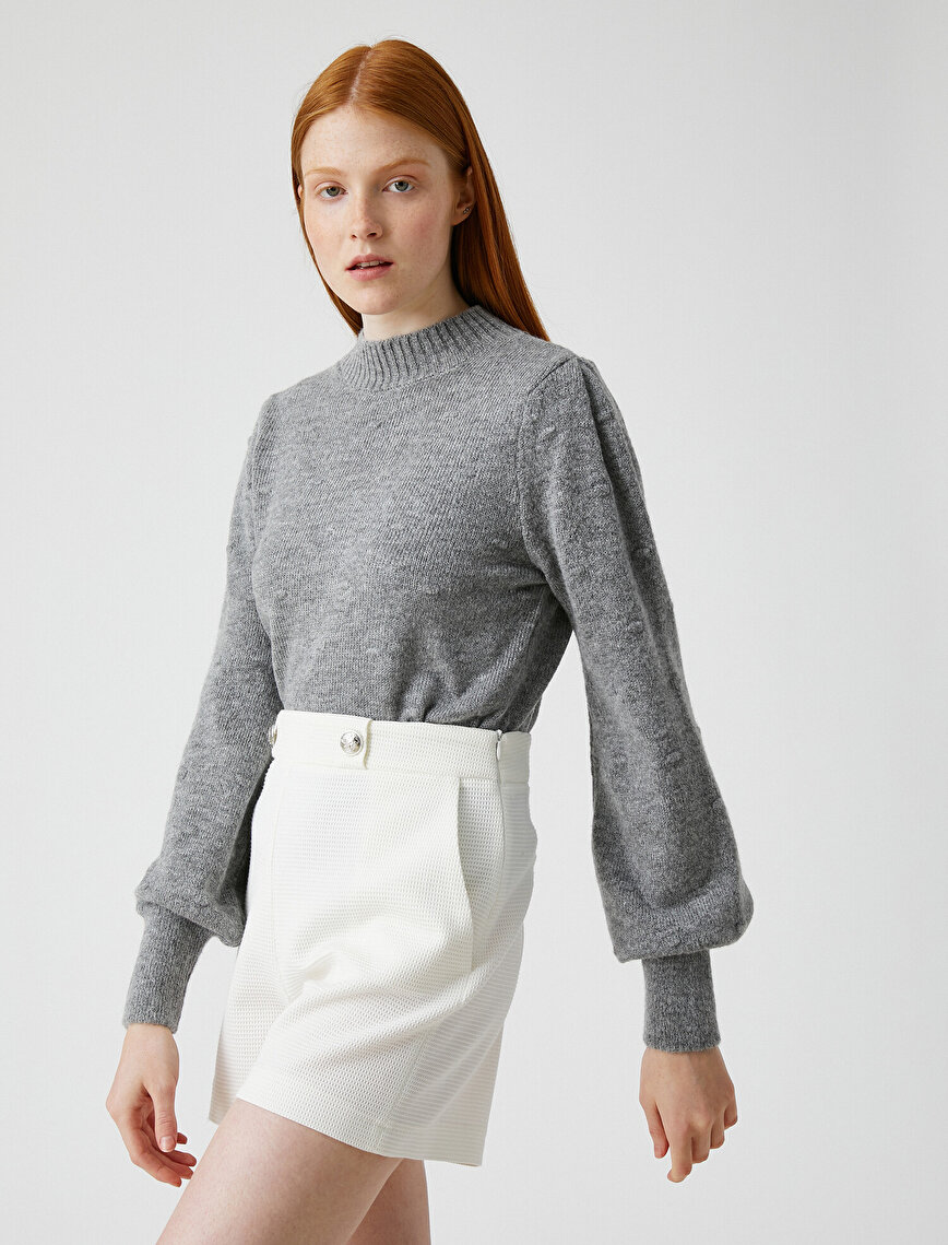 Stand Neck Sweater