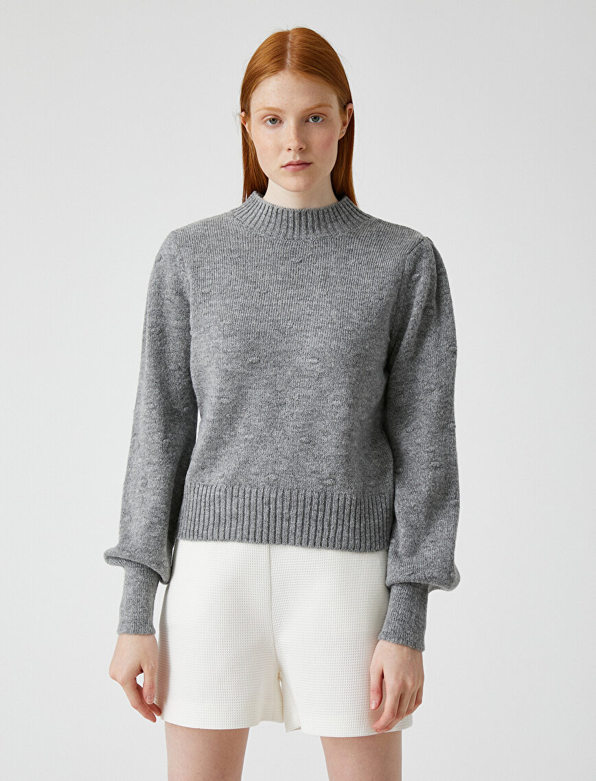 Stand Neck Sweater