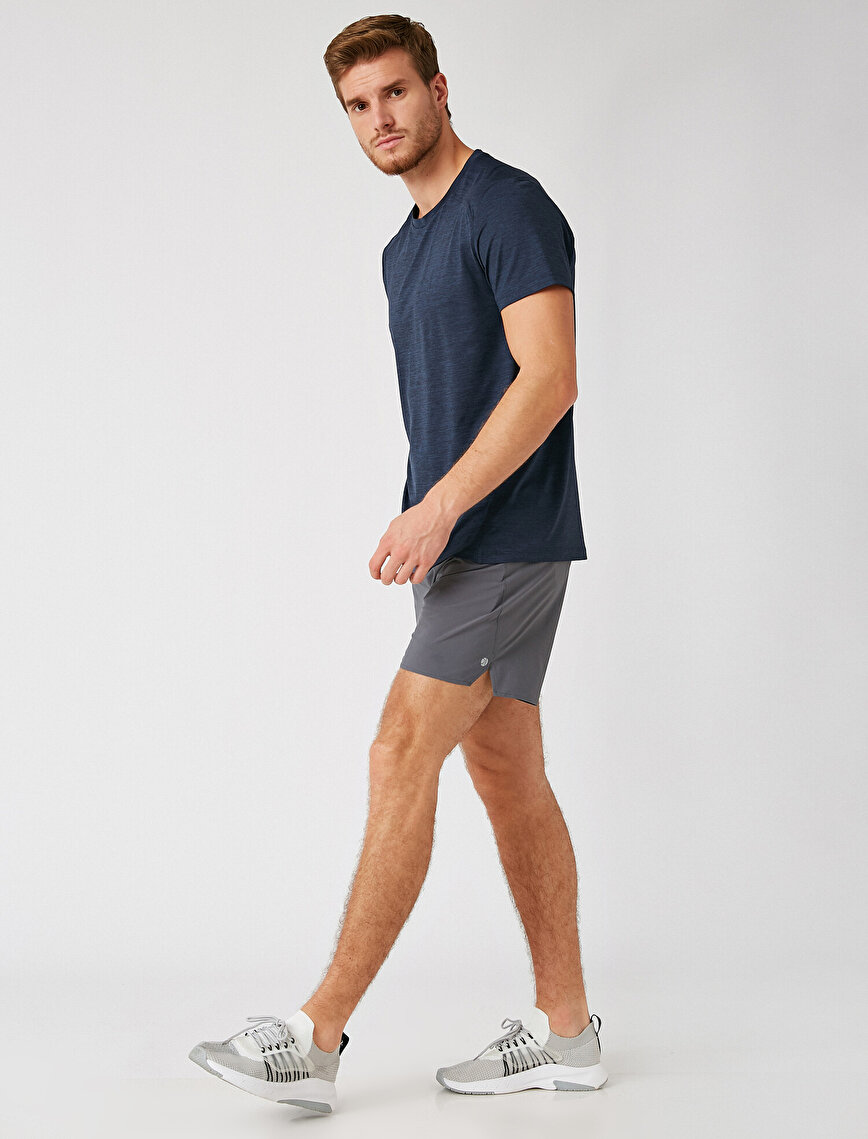 Medium Rise Basic Shorts