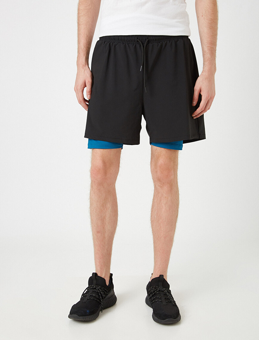 Medium Rise Sport Shorts