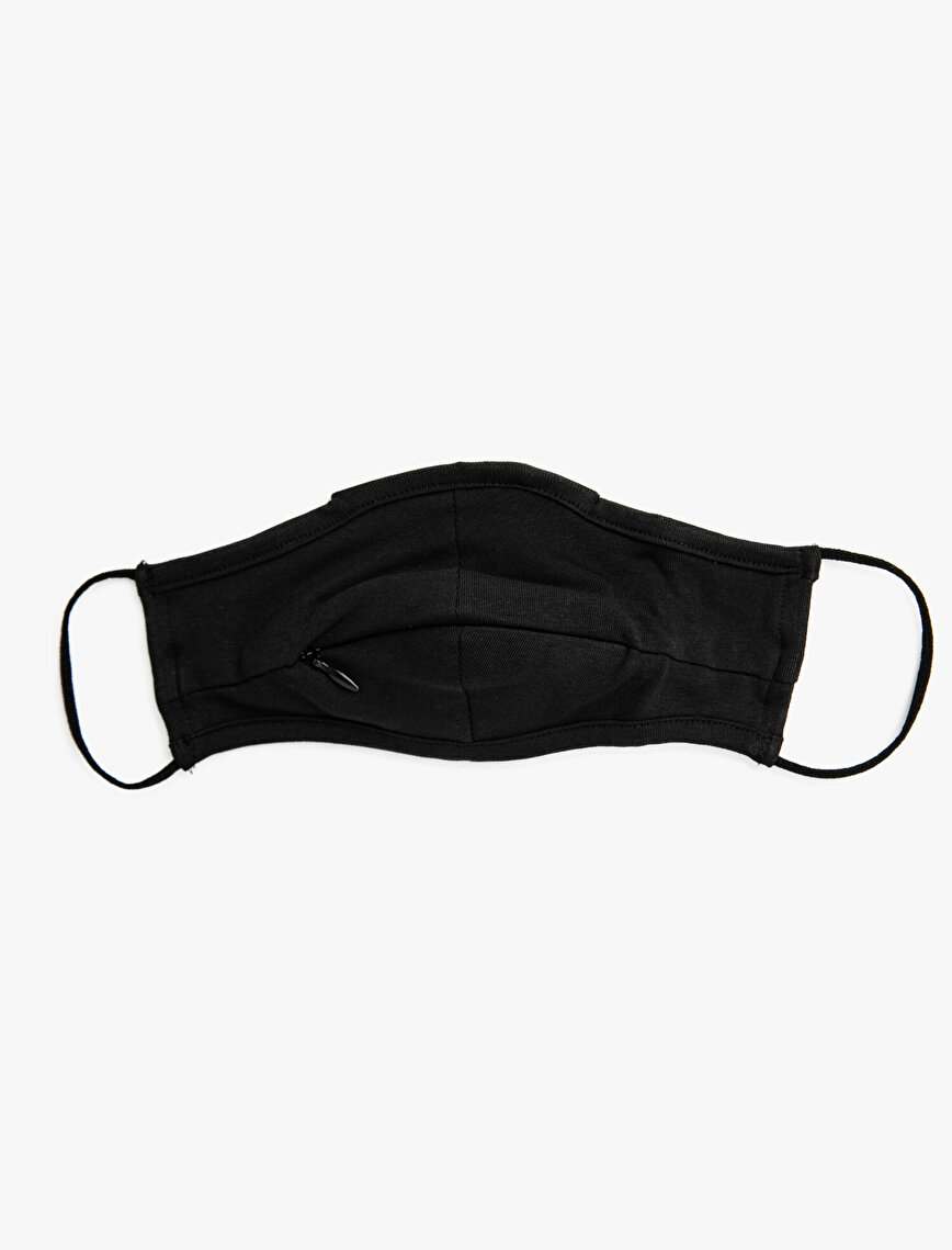 Zipper Cotton Reusable Mask