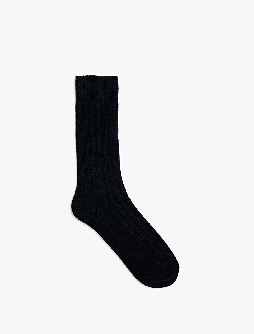 Erkek Pamuklu Basic Çorap
