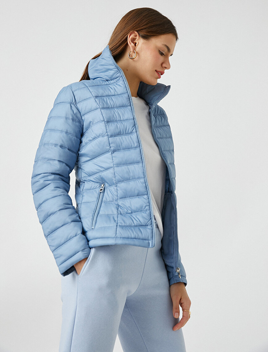 light blue jacket for women