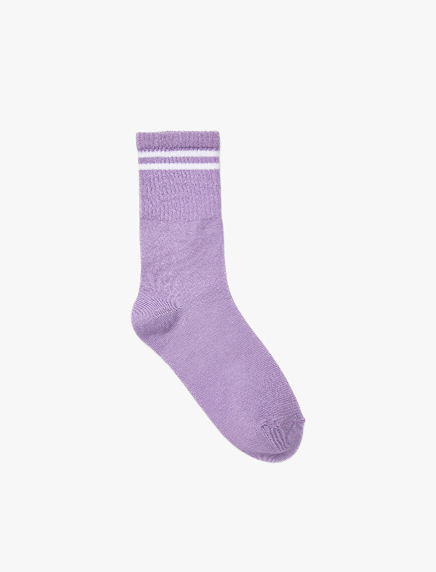 Şeritli Çorap