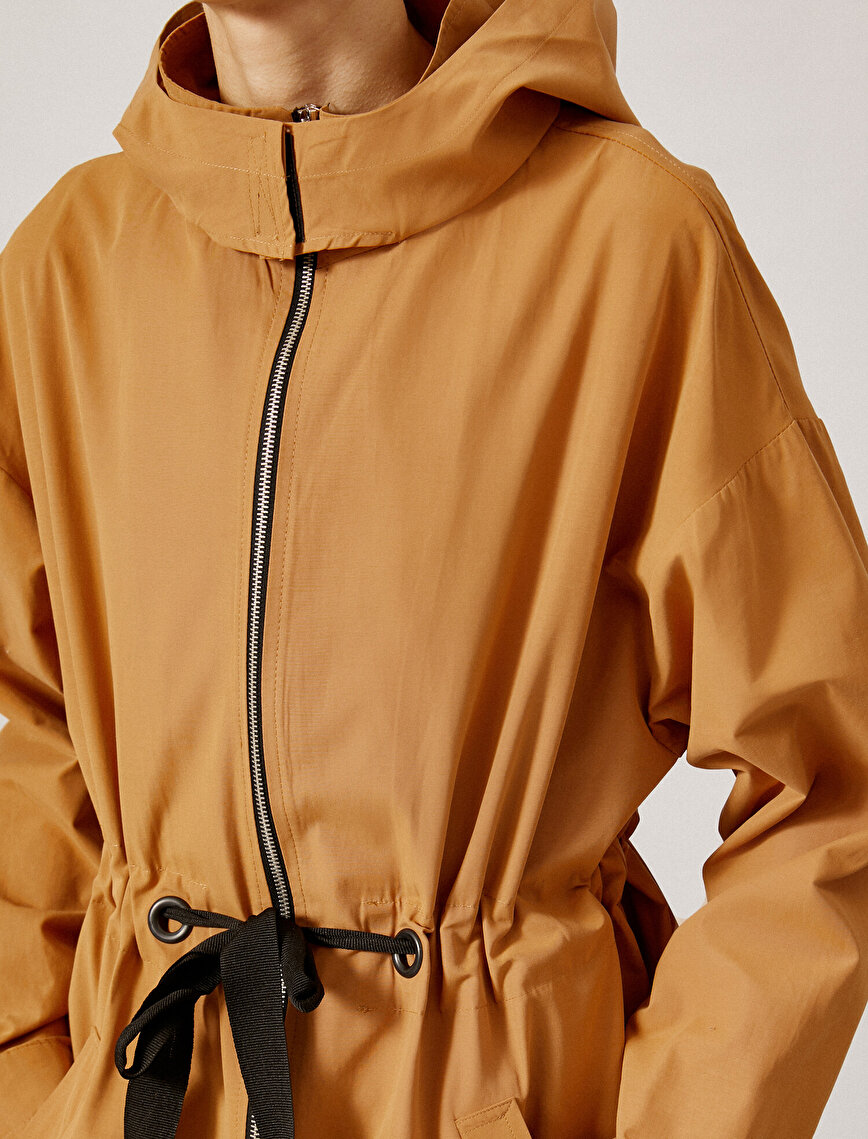 Hooded Parka Cotton