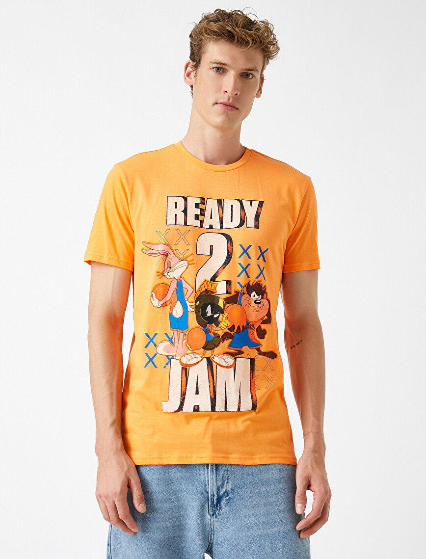 Space Jam Tişört Lisanslı Baskılı