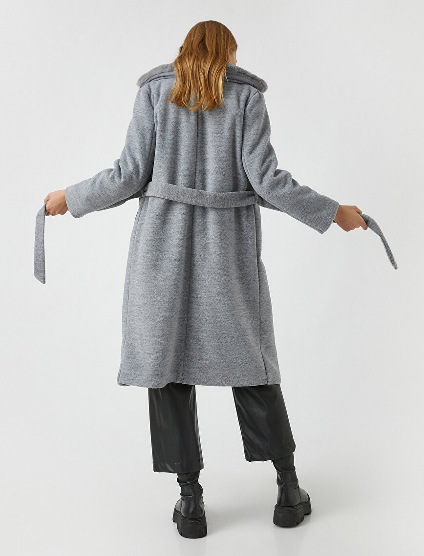 Wool Blended Long Coat