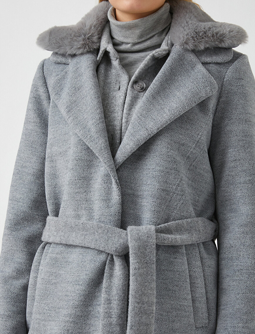 Wool Blended Long Coat
