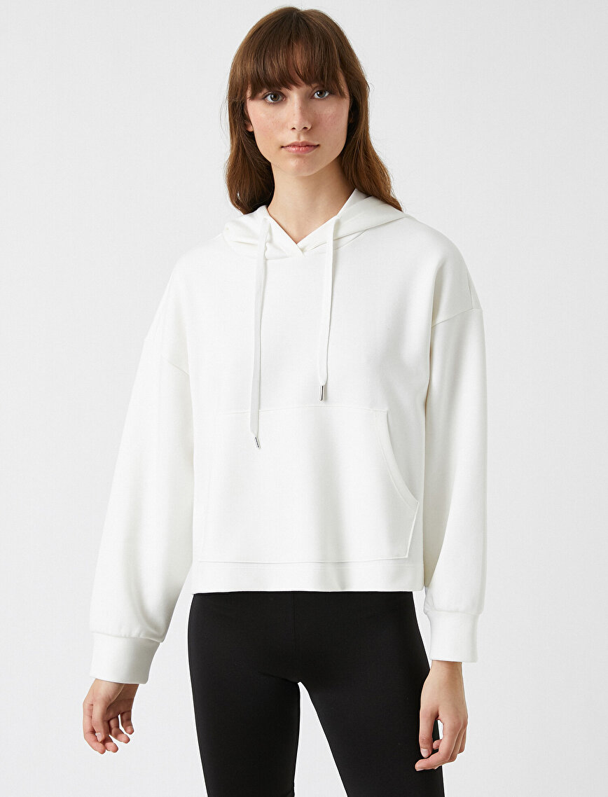 Cotton Pocket Front Hoodie