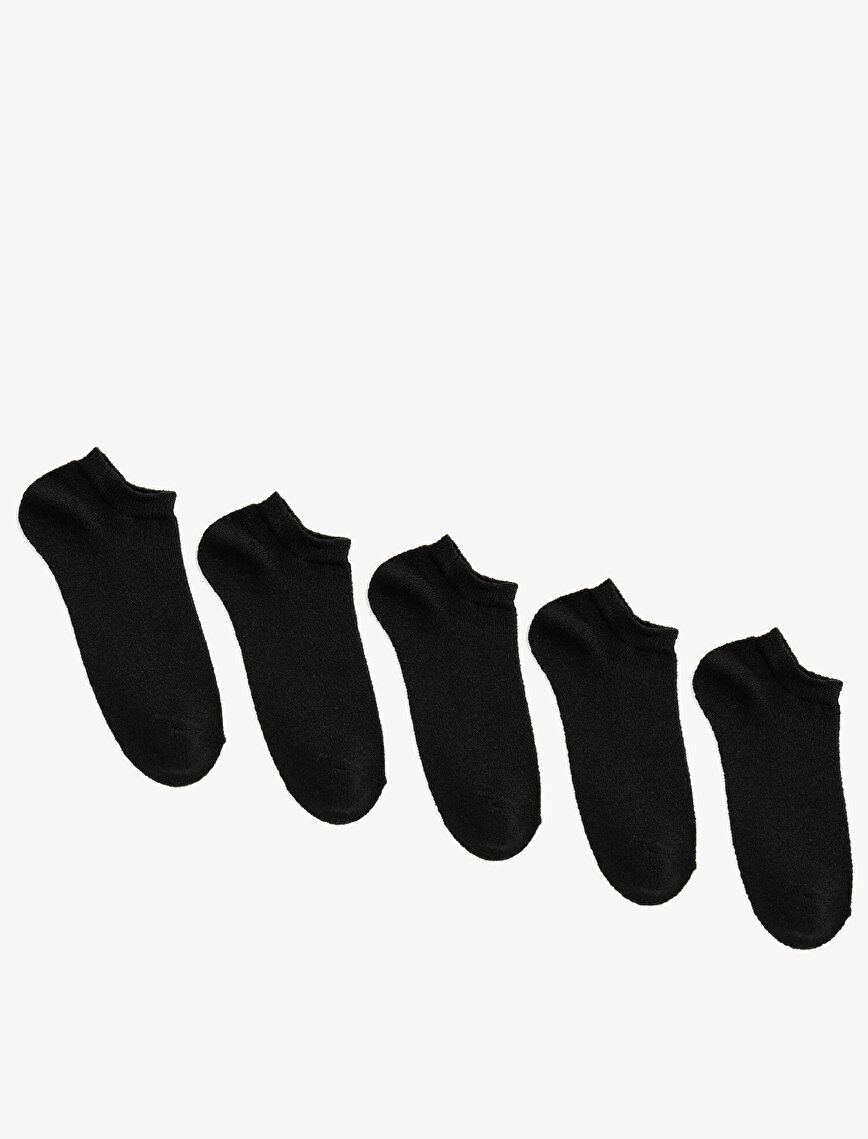 Kadın Pamuklu Patik Çorap Seti