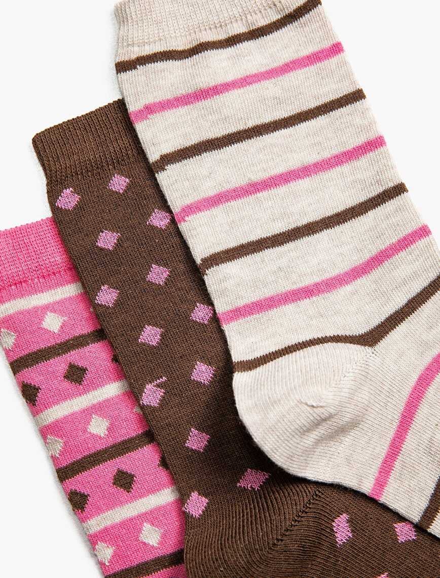 Patterned Woman Socks Set