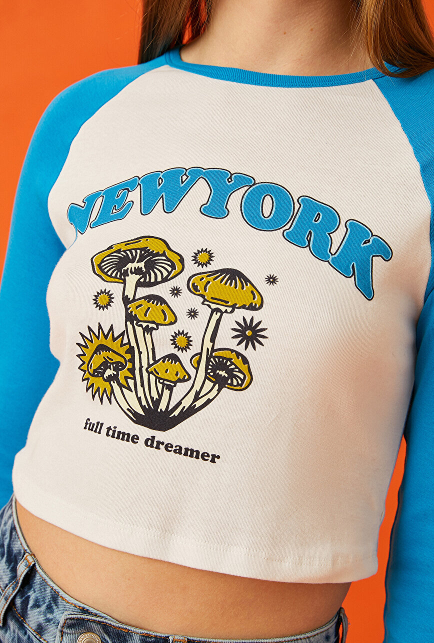 New York Printed T-Shirt Cotton