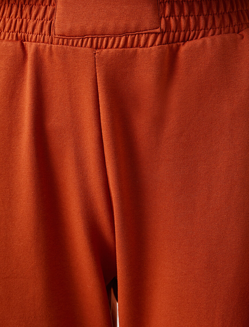 Jogger Pocket Detail Sweat Pants Elastic Waist
