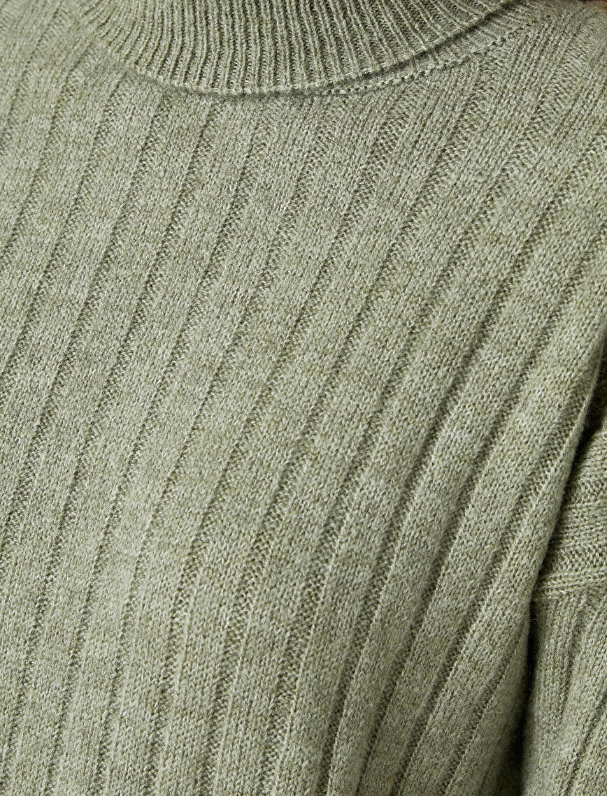 Turtleneck Long Sleeve Oversize Sweater