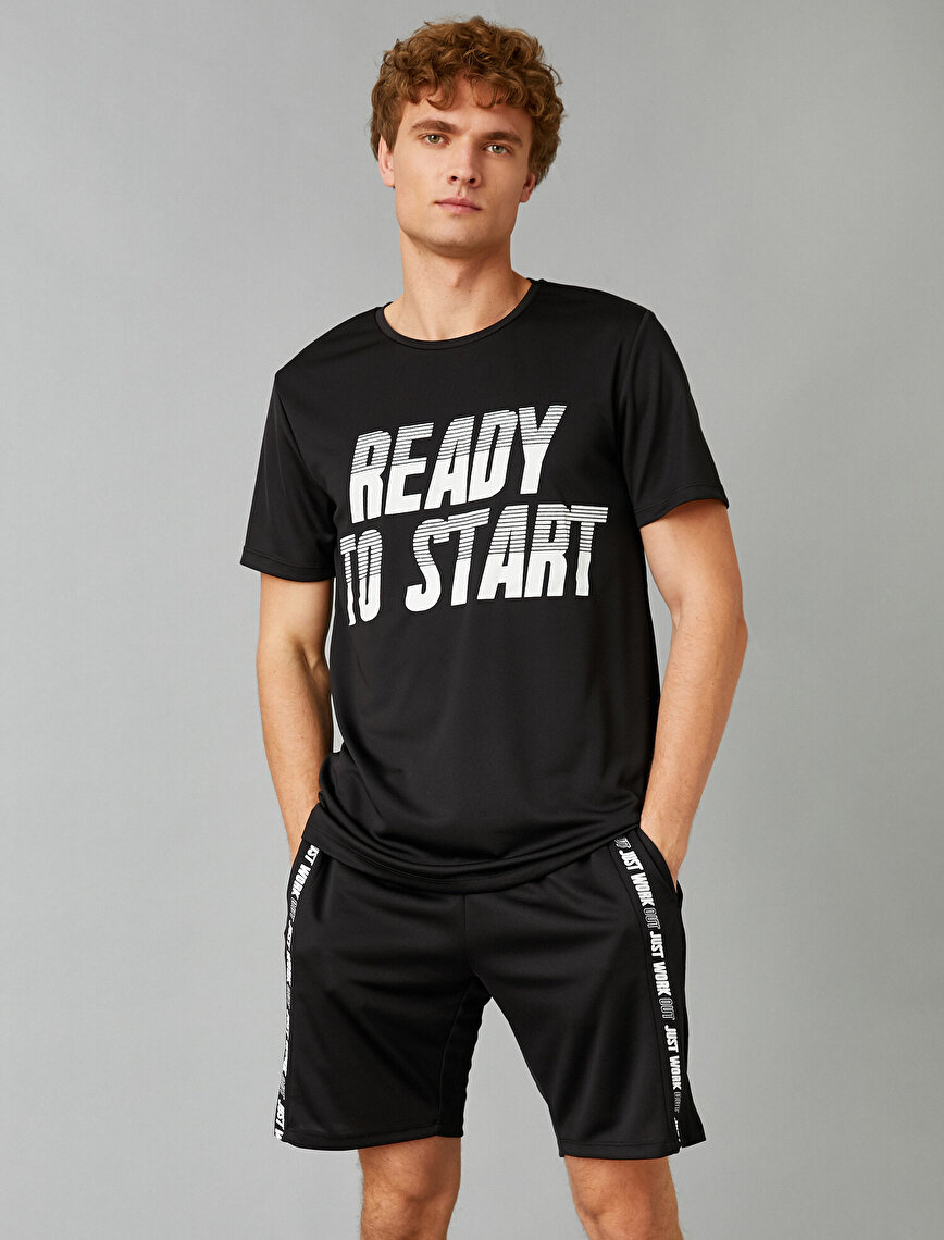 Printed Sports T-Shirt