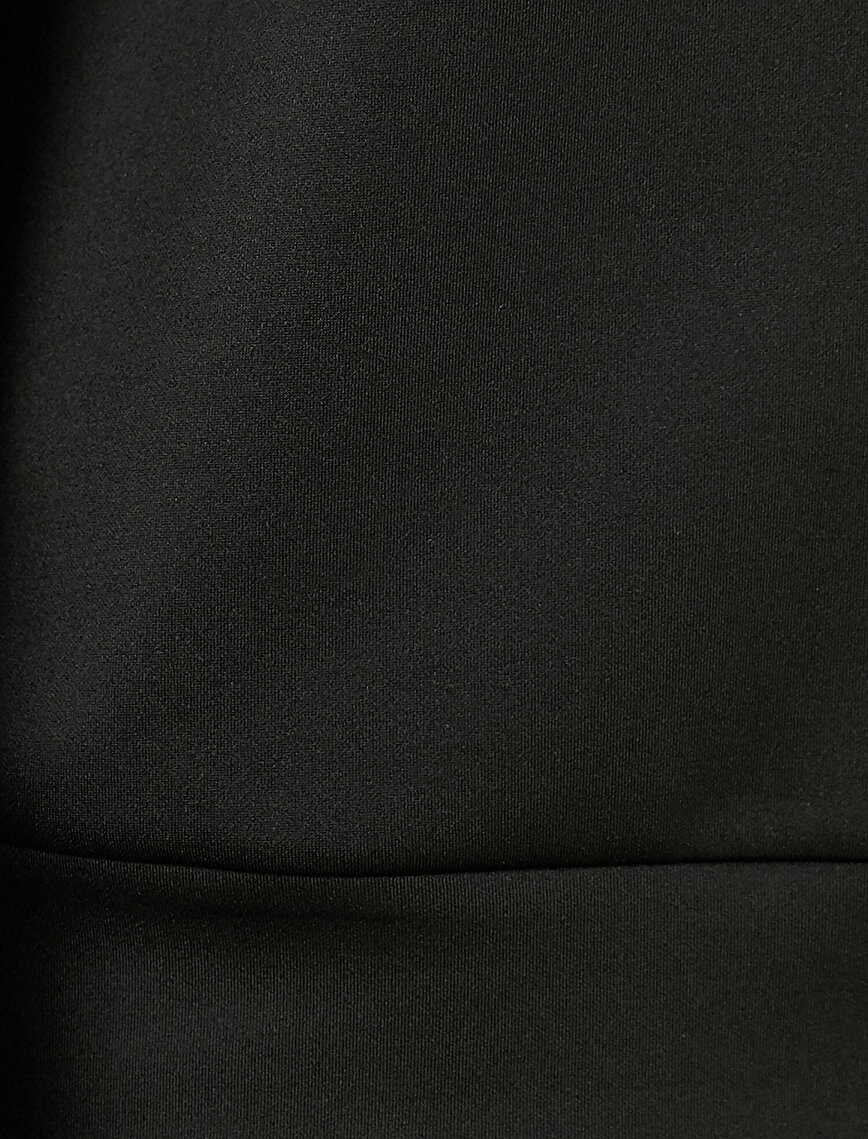 Hooded Sleeve Detailed Sweatshirt
