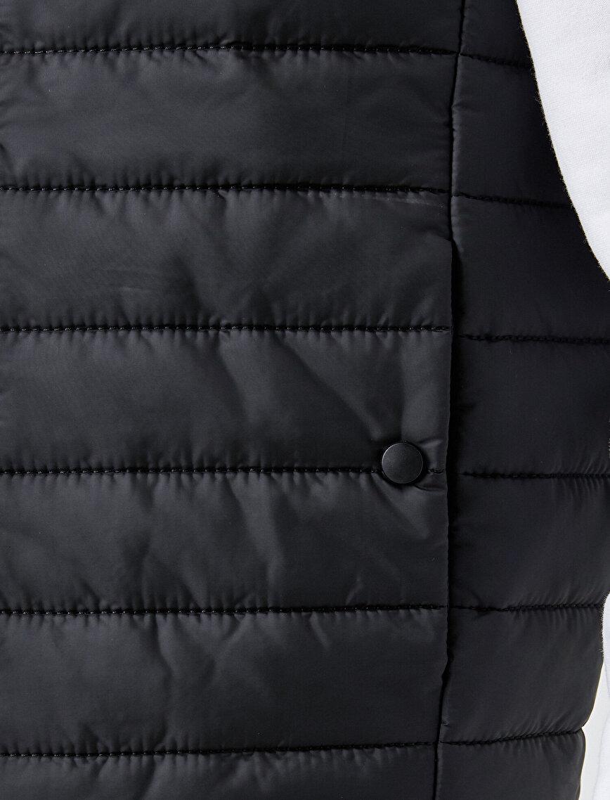 Quilted Puffer Vest Anorak