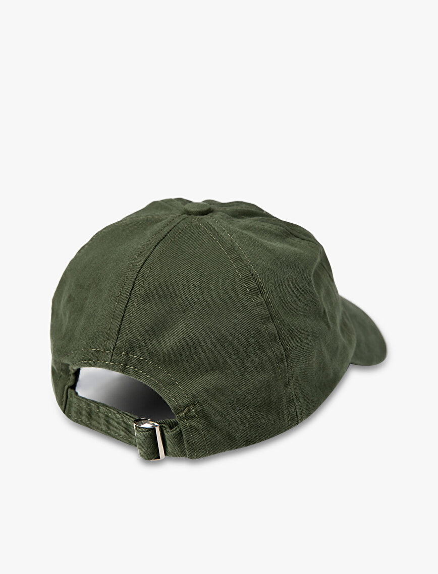 Embroidered Hat Cotton
