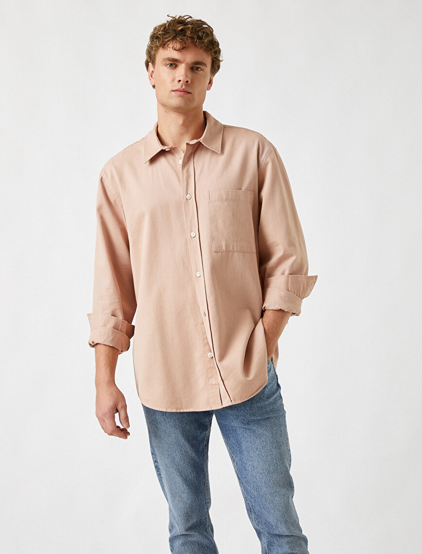 Regular Fit Basic Shirt Cotton