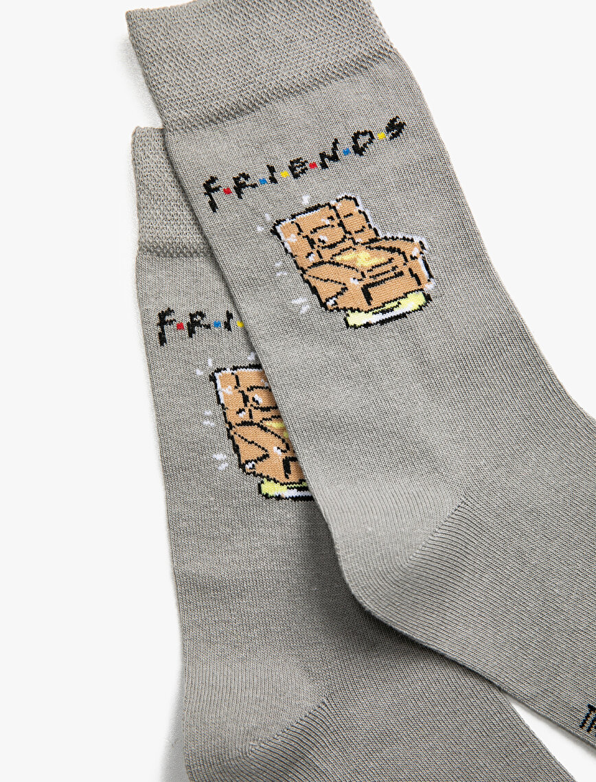 Friends Licensed Printed Socks