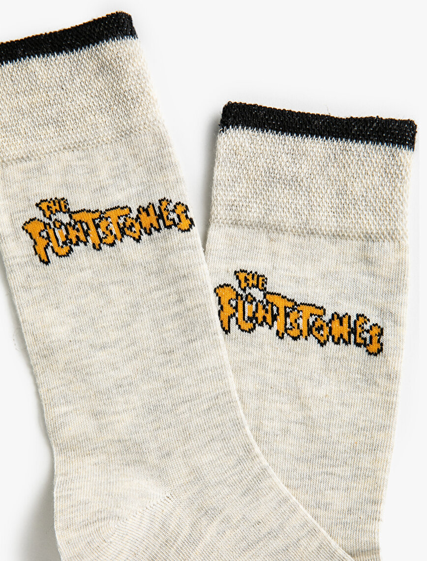 The Flintstones Printed Licensed Socks