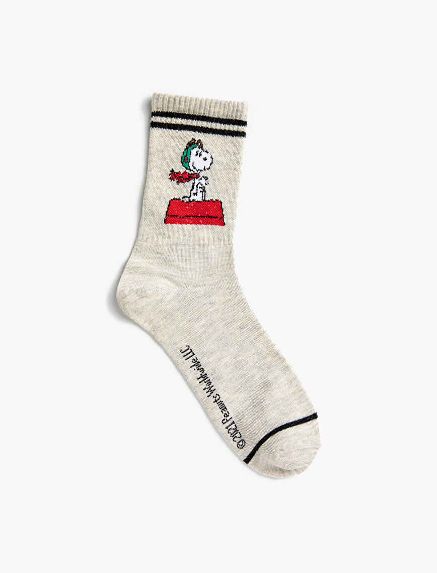 Snoopy Licensed Printed Socks